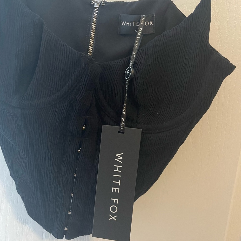Black corset top!